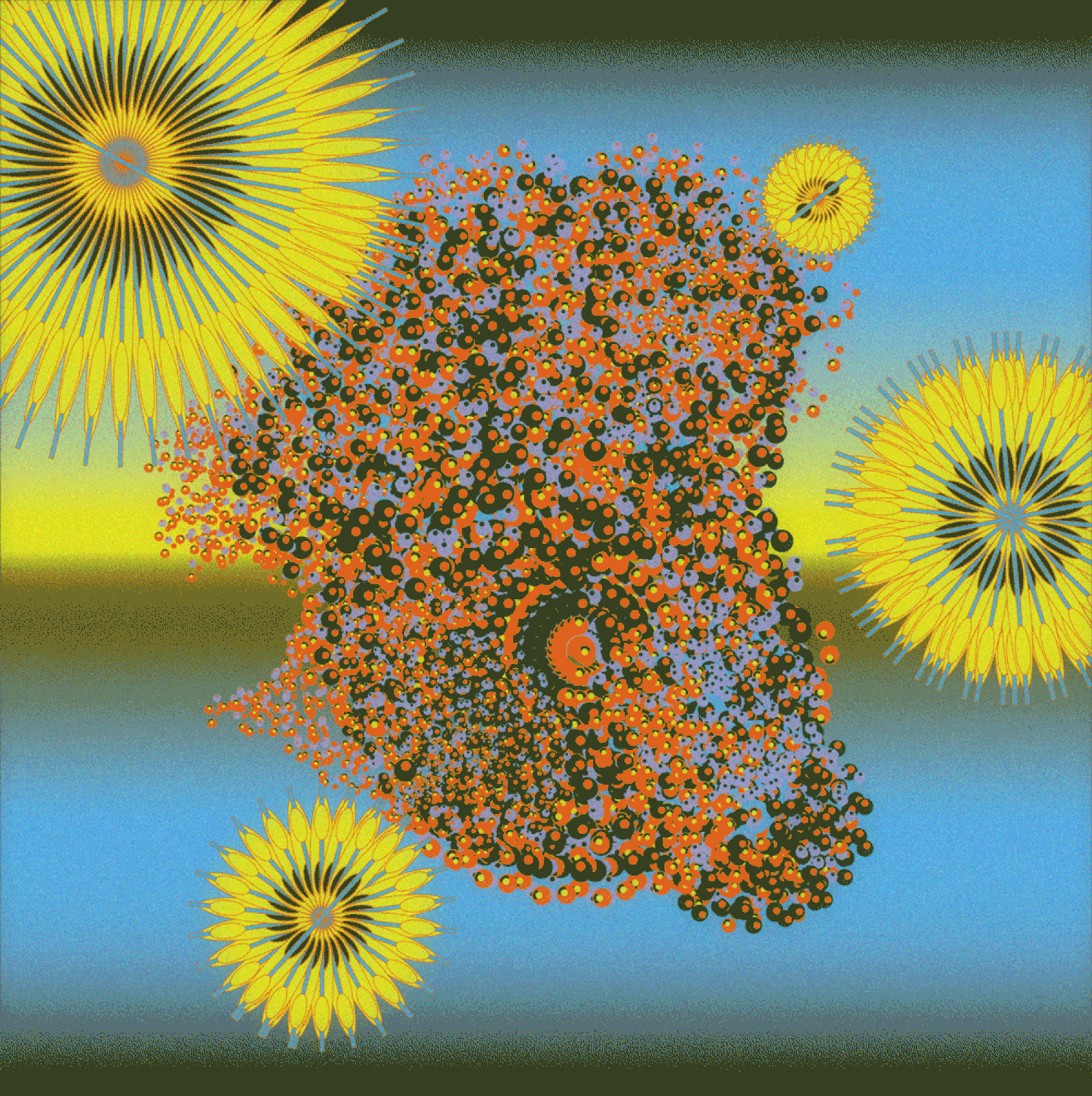 Stanford illustration of immunotherapy at the cellular level.